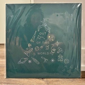 2/$20 Holographic ‘Out of This World’ Graphic Print 12x12